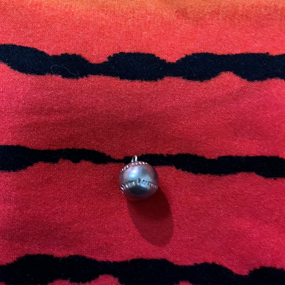 Sterling Silver Base Ball Charm - image 5